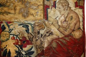 Detail Oleviste kiriku antependiumilt (16. saj. keskpaik)